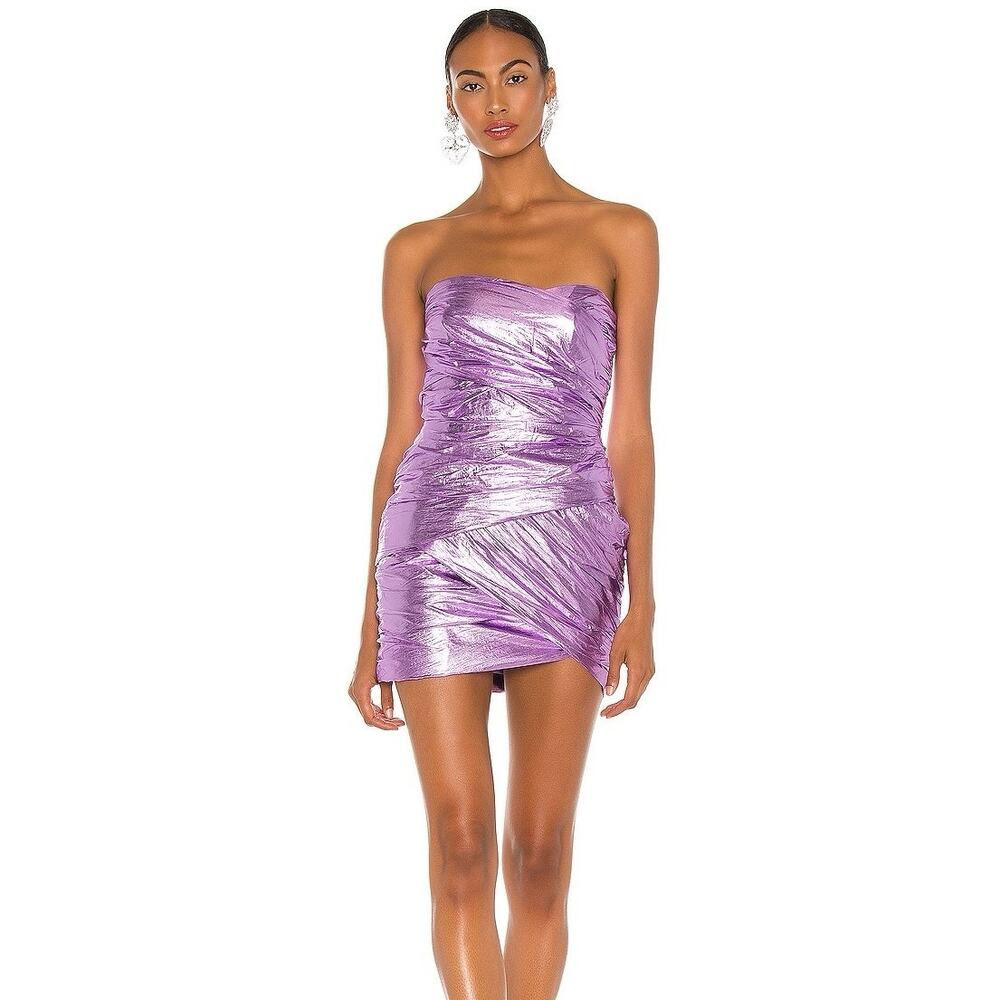 NWT Bec + Bridge Metal Maniac Mini Dress in Fairy Floss US 2